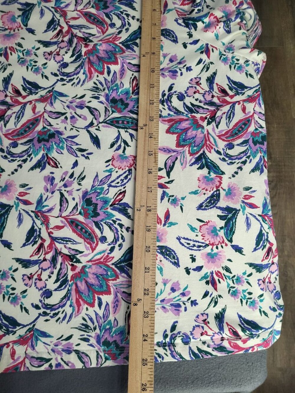 Appleseed's Women's 2XL Long Sleeve Shirt Floral Print Cottagecore Mature - Picture 5 of 6